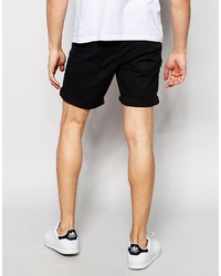 ONLY & SONS Black Denim Shorts