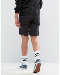 Pull&Bear Denim Shorts In Black