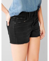 Gap black sale denim shorts