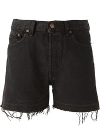 Levi's Vintage Clothing Frayed Denim Shorts