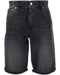 Calvin Klein Jeans Straight Leg Denim Shorts