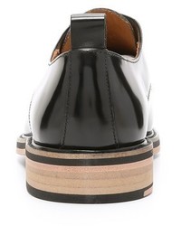 Ami Bicolor Sole Derby Shoes