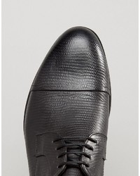 Hugo Boss Boss Hugo By Tempt Textured Toe Cap Derby Shoes