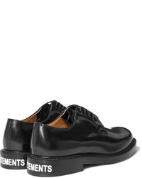 Vetements Churchs Polished Leather Derby Shoes