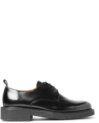 Ami Glossed Leather Derby Shoes