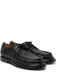 Officine Creative Voltaire Textured Leather Derby Shoes