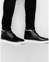 Asos Chukka Sneakers In Black