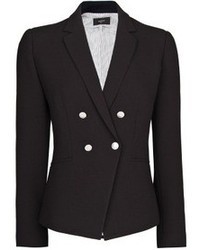 Black Double Breasted Blazer