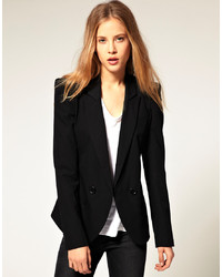 Asos Tailored Blazer With Power Shoulders
