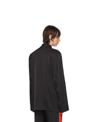 Dries Van Noten Black Charles Shirt Blazer