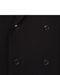 Paul Smith Black Double Breasted Wool Blend Blazer