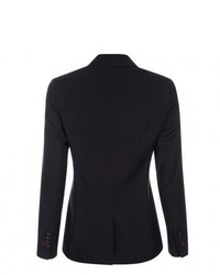 Paul Smith Black Wool Double Breasted Blazer