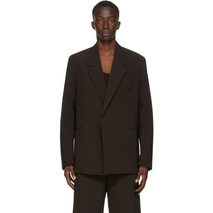 Bottega Veneta Brown Tailored Blazer, $2,175 | SSENSE | Lookastic