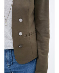 Forever 21 Button Front Blazer