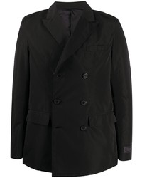 Rainer Andreesen wearing Black Overcoat, Black Double Breasted Blazer ...