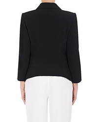 Narciso Rodriguez Crepe Double Breasted Blazer
