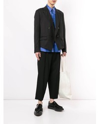 Fumito Ganryu Cropped Double Breasted Blazer