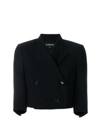 Ann Demeulemeester Cropped Double Breasted Blazer
