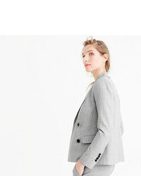 J.Crew Double Breasted Blazer In Super 120s Wool