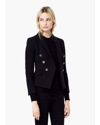 Mango Outlet Double Breasted Blazer