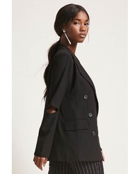 Forever 21 Double Breasted Cutout Blazer