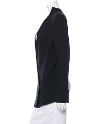 Theyskens' Theory Double Breasted Inverted Hem Blazer