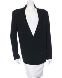 Theyskens' Theory Double Breasted Inverted Hem Blazer