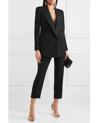 Saint Laurent Double Breasted Med Wool Blazer