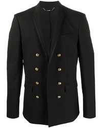 Les Hommes Double Breasted Military Blazer