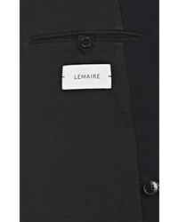 Lemaire Double Breasted Sportcoat Black