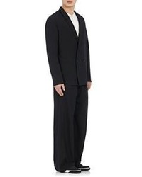 Lemaire Double Breasted Sportcoat Black