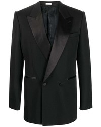 Alexander McQueen Double Breasted Tuxedo Blazer