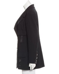 Chanel Double Breasted Wool Blazer