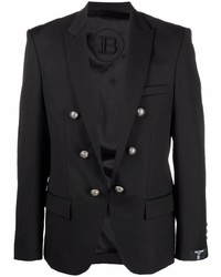 Balmain Embossed Buttons Single Breasted Blazer