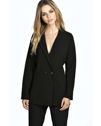 Boohoo Erin Double Breasted Tailored Blazer