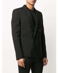 Saint Laurent Fitted Double Breasted Blazer