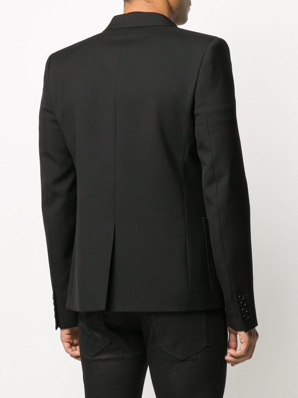 Saint Laurent Fitted Double Breasted Blazer, $2,397 | farfetch.com ...