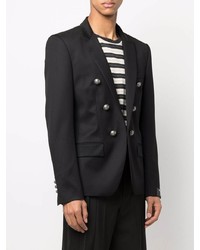 Balmain Fitted Double Breasted Blazer