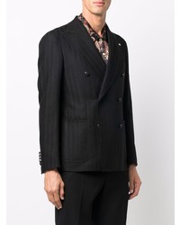 Tagliatore Fitted Doublebreasted Jacket