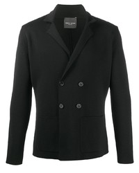 Roberto Collina Knitted Double Breasted Blazer