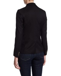 Topshop Notch Collar Double Breasted Blazer