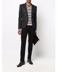 Balmain Single Breasted Fitted Blazer