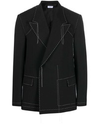 Off-White Stitch Tailored Double Breasted Blazer