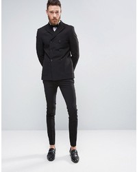 Asos Super Skinny Double Breasted Suit Jacket