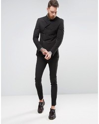 Asos Super Skinny Double Breasted Suit Jacket