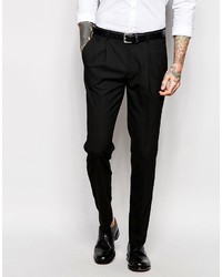Asos Brand Wedding Skinny Morning Suit Pant In Black