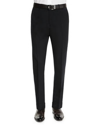 Benson Standard Fit Lightweight Trousers Black
