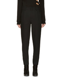 Anthony Vaccarello Black Classic Trousers
