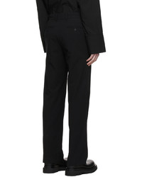 Wooyoungmi Black Cotton Trousers