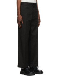Acne Studios Black Cotton Trousers